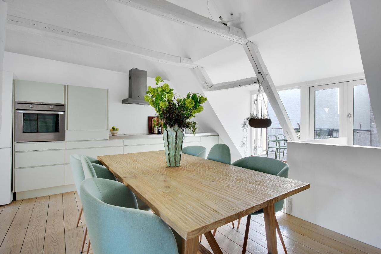 Sanders Main - Endearing Two-Bedroom Duplex Apartment With A Balcony Next To Magical Nyhavn Kodaň Exteriér fotografie